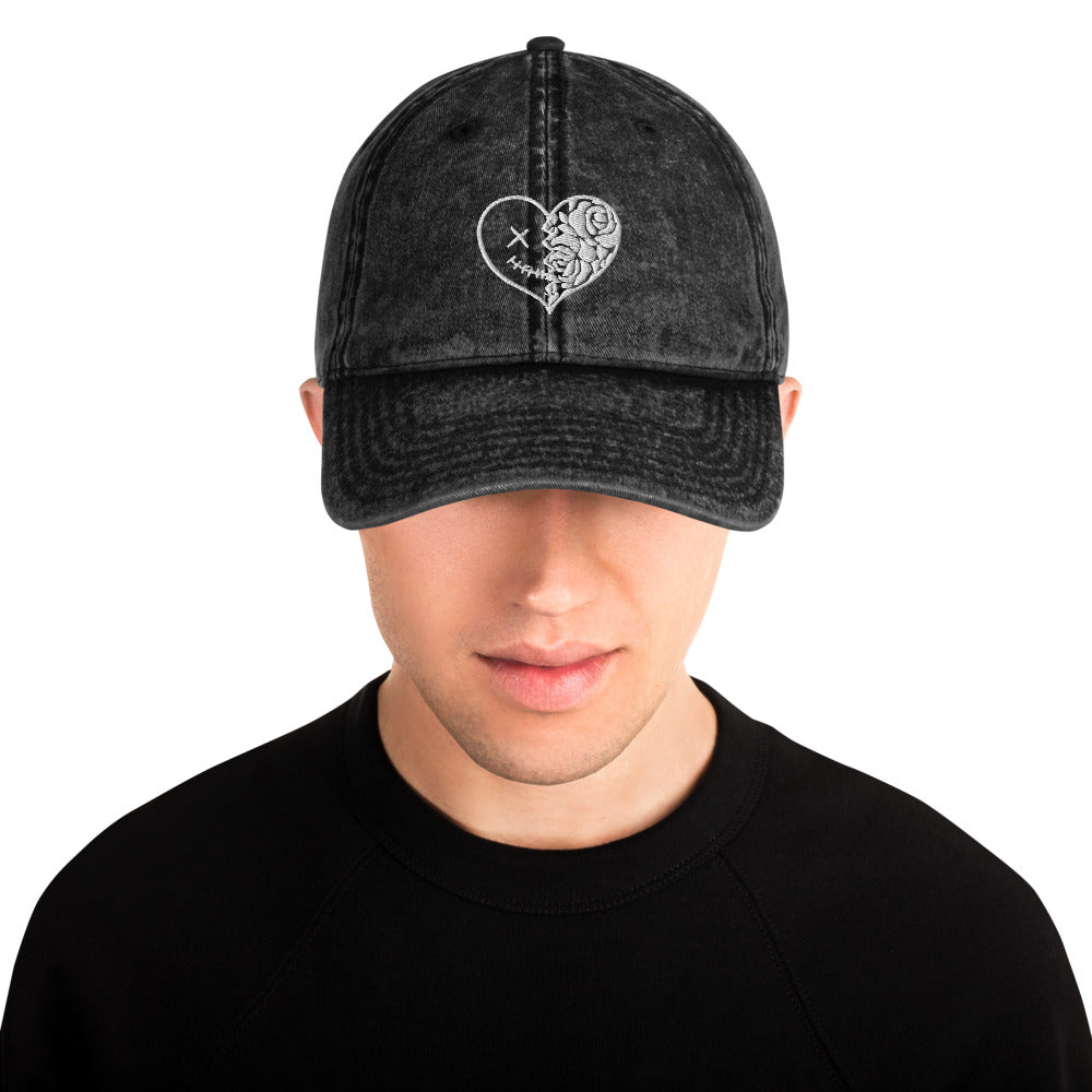 Love Divided Vintage Cotton Twill Cap