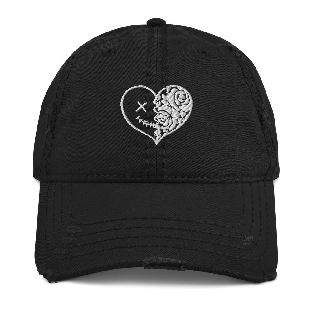 Love Divided Logo Distressed Dad Hat