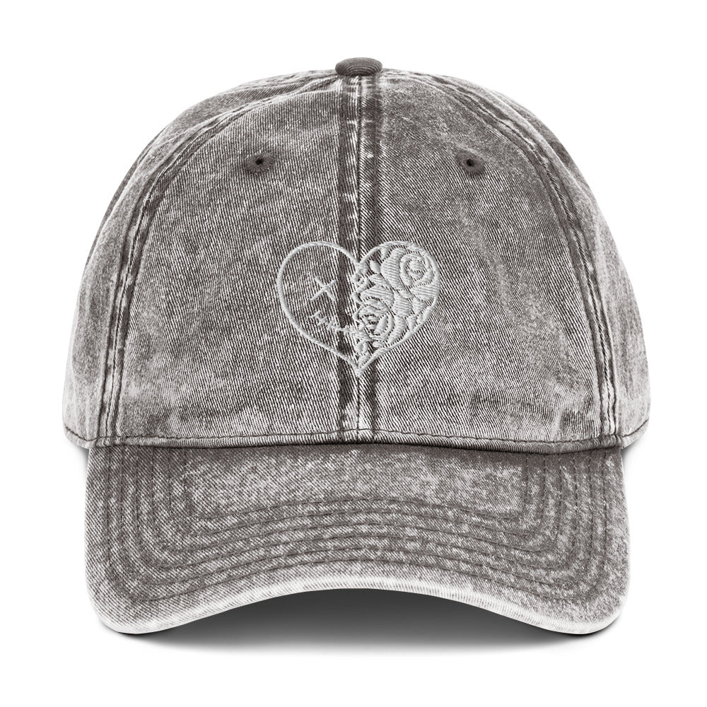 Love Divided Vintage Cotton Twill Cap